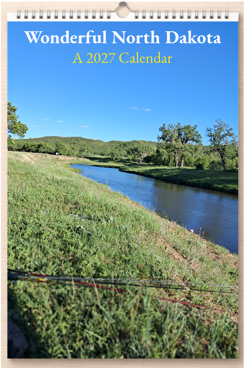 Wonderful North Dakota: A 2027 Calendar