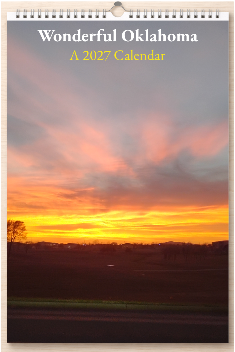 Wonderful Oklahoma: A 2027 Calendar