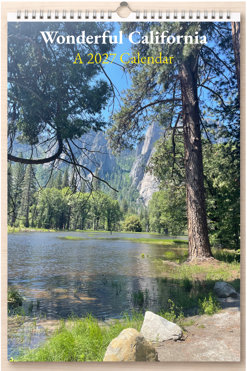 Wonderful California: A 2027 Calendar