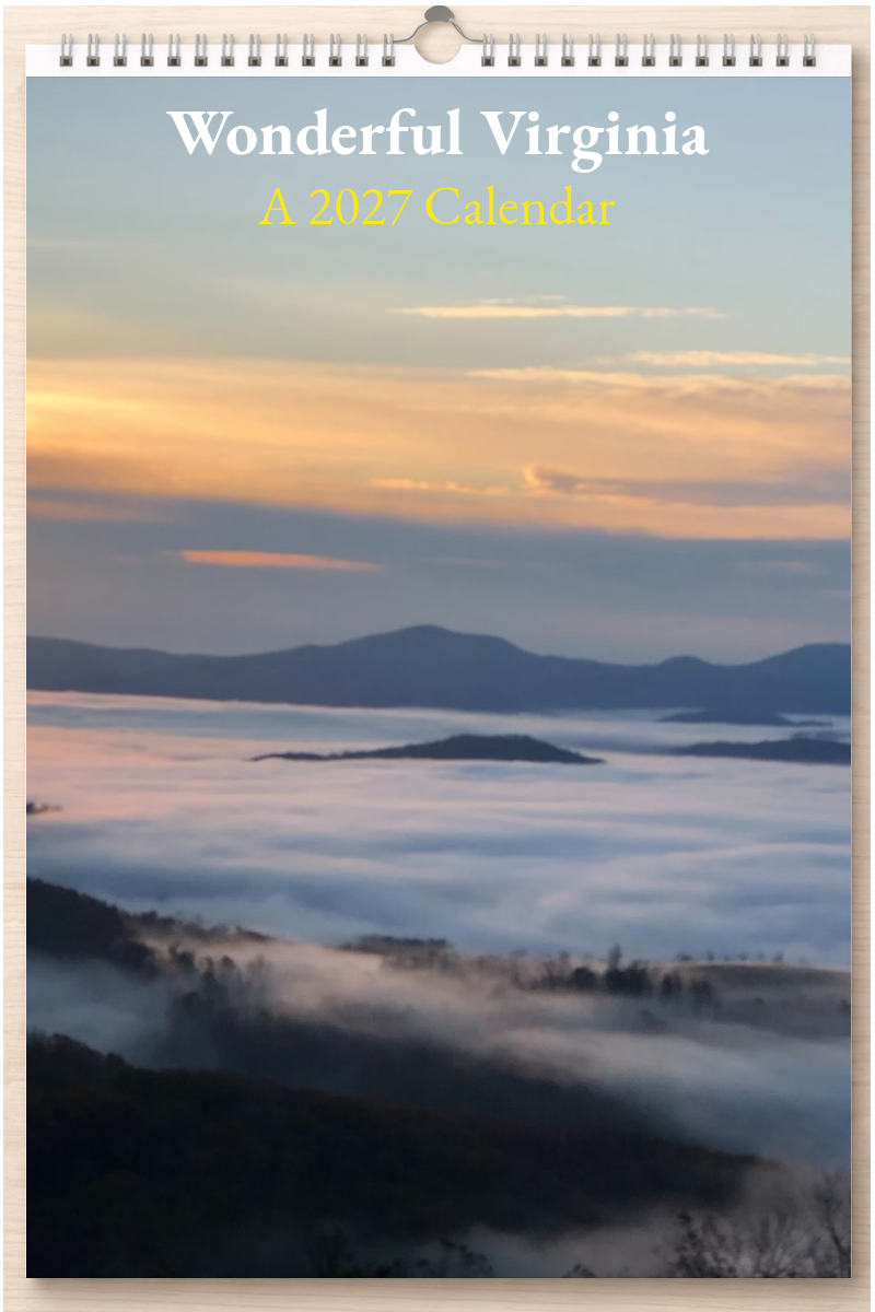 Wonderful Virginia: A 2027 Calendar