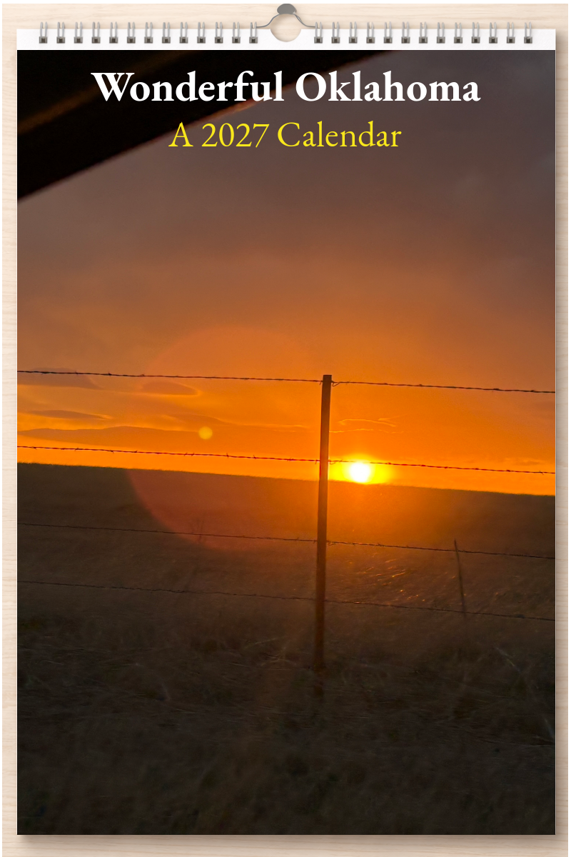 Wonderful Oklahoma: A 2027 Calendar
