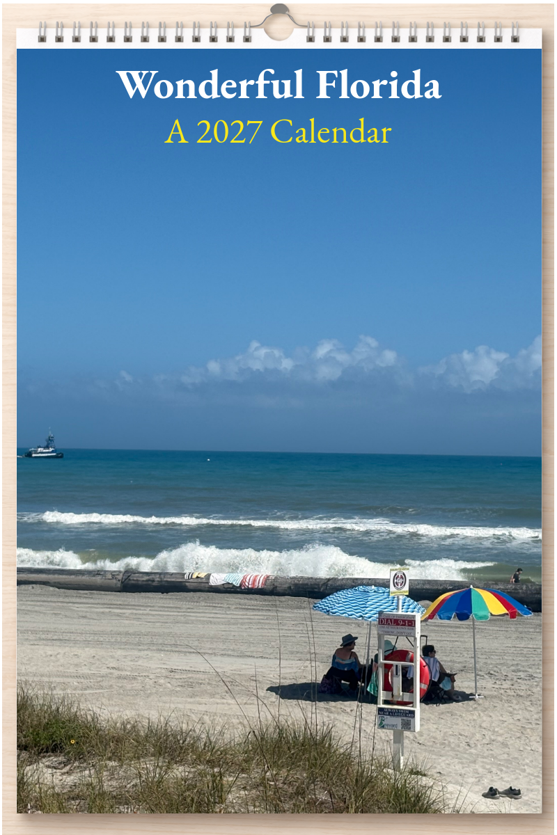 Wonderful Florida: A 2027 Calendar