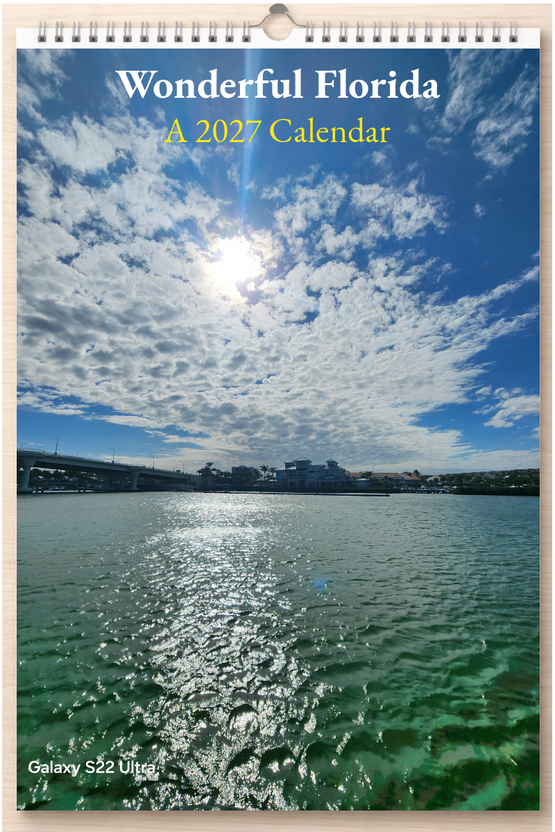 Wonderful Florida: A 2027 Calendar