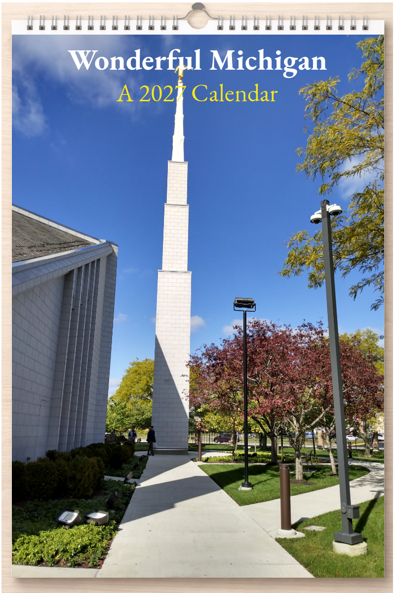 Wonderful Michigan: A 2027 Calendar