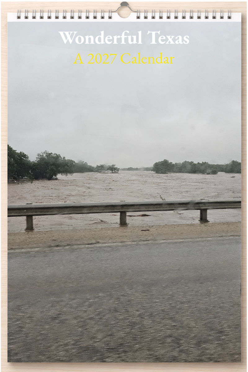 Wonderful Texas: A 2027 Calendar
