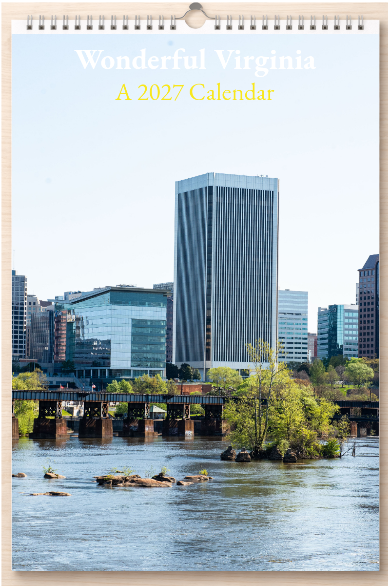Wonderful Virginia: A 2027 Calendar