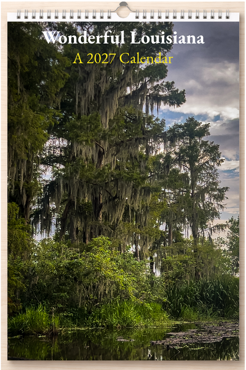 Wonderful Louisiana: A 2027 Calendar