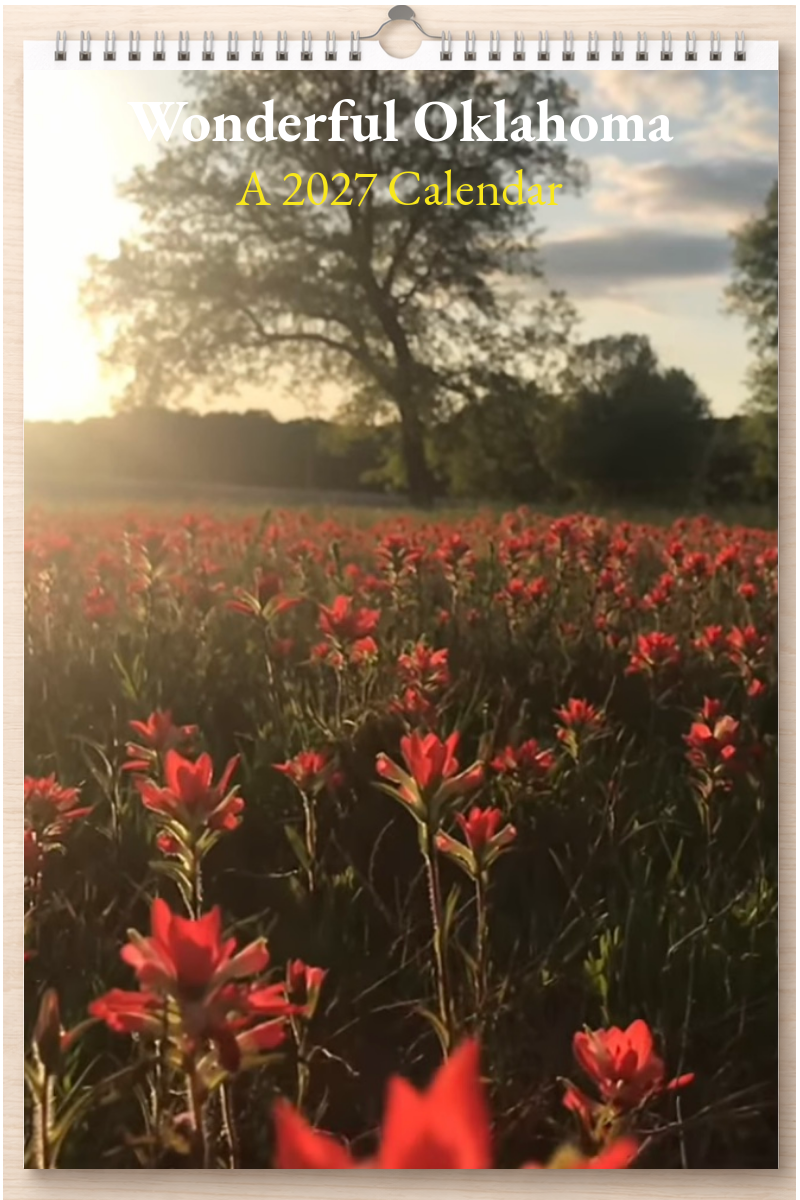 Wonderful Oklahoma: A 2027 Calendar