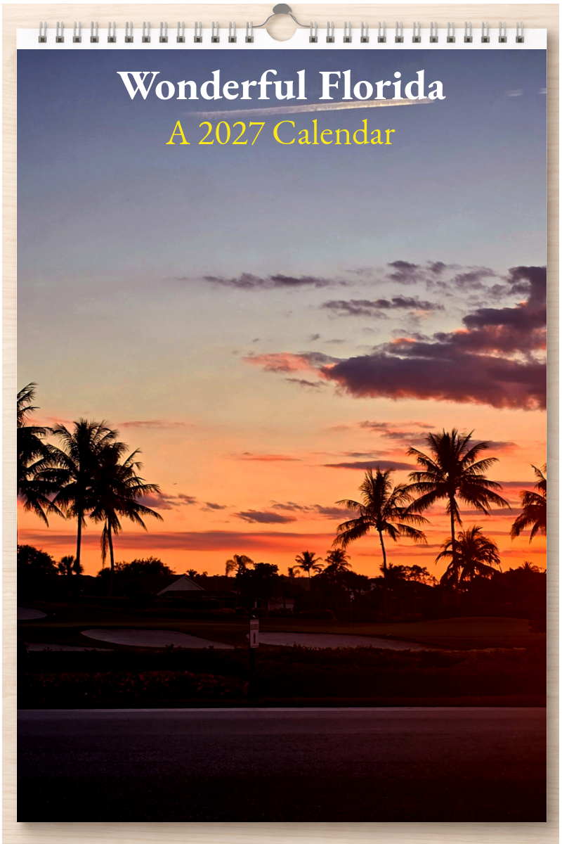 Wonderful Florida: A 2027 Calendar