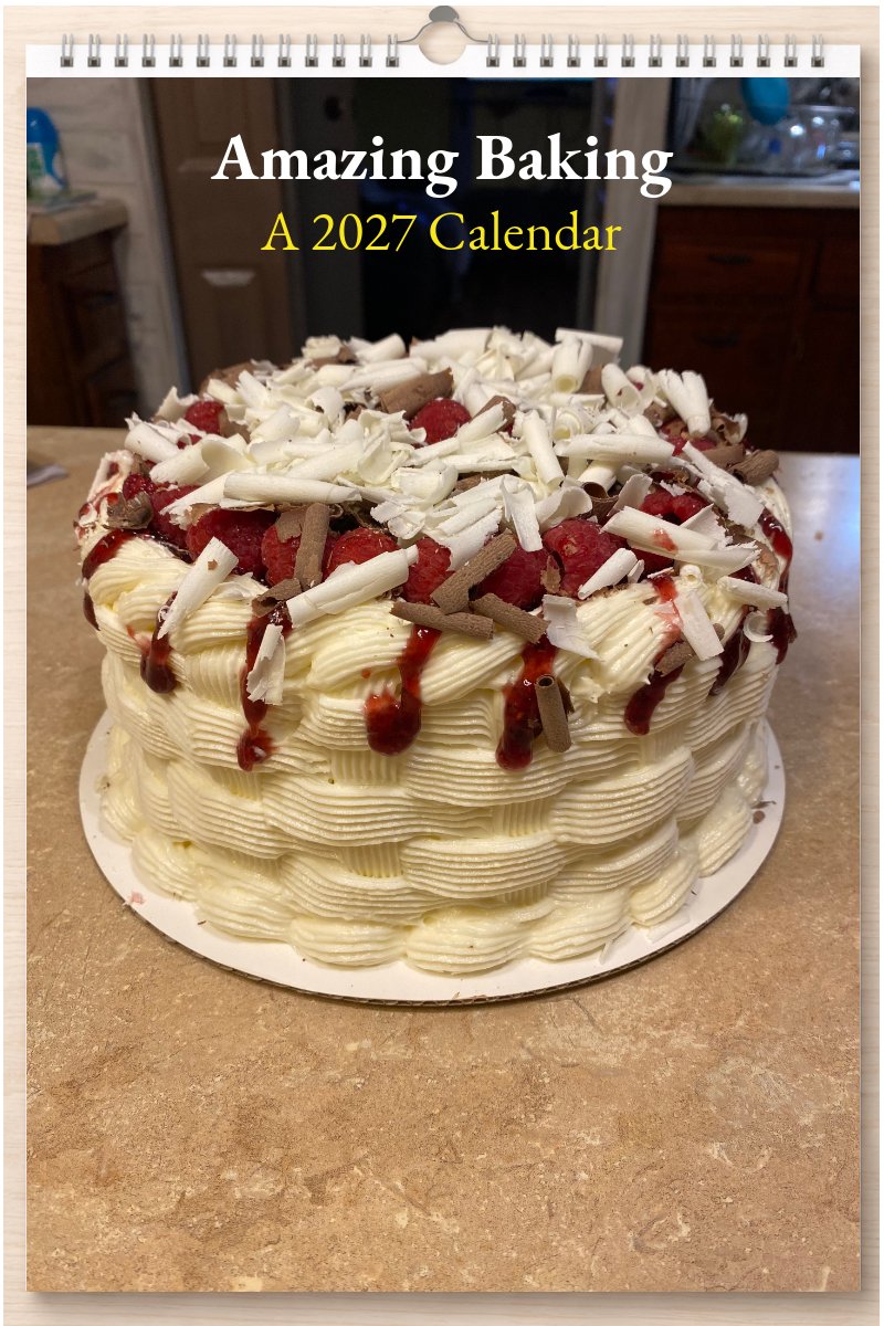 Amazing Baking: A 2027 Calendar
