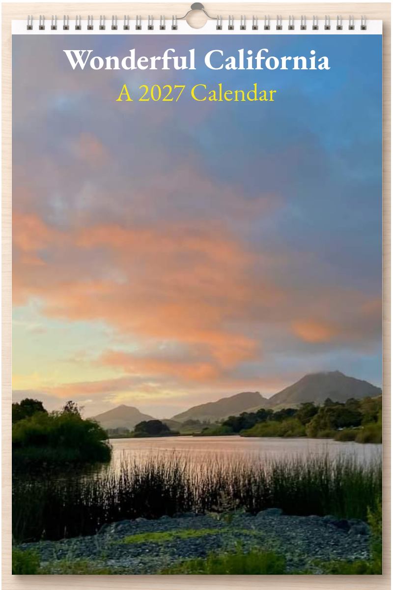 Wonderful California: A 2027 Calendar