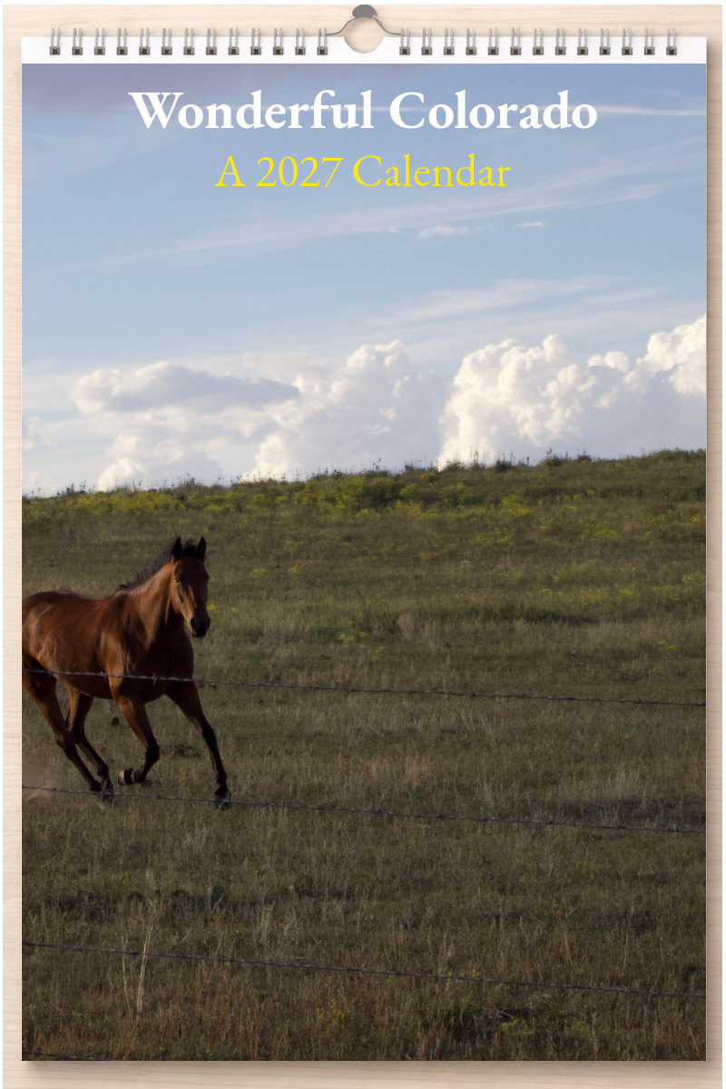 Wonderful Colorado: A 2027 Calendar