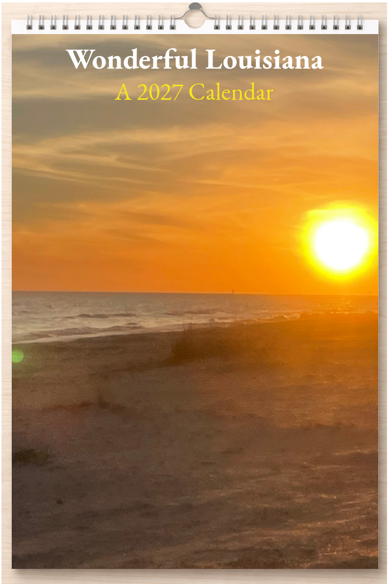 Wonderful Louisiana: A 2027 Calendar