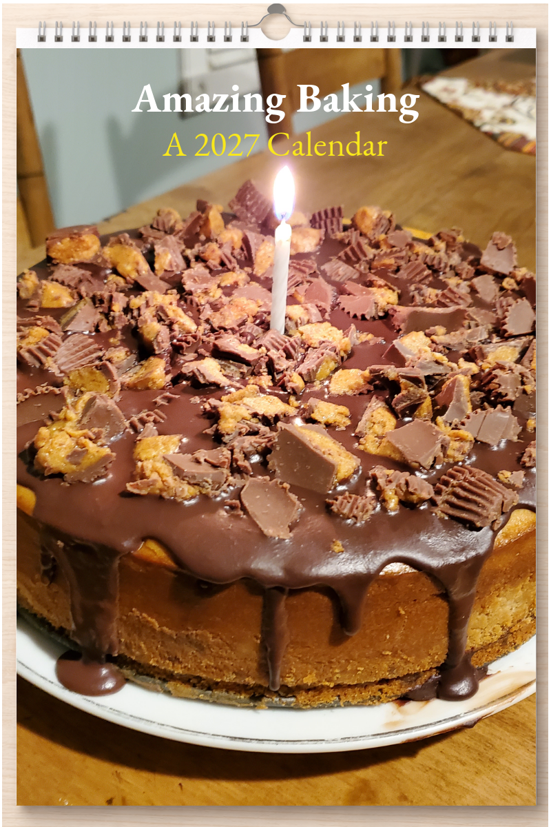 Amazing Baking: A 2027 Calendar