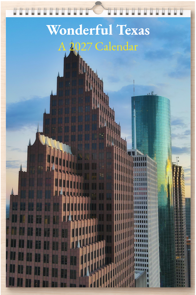 Wonderful Texas: A 2027 Calendar