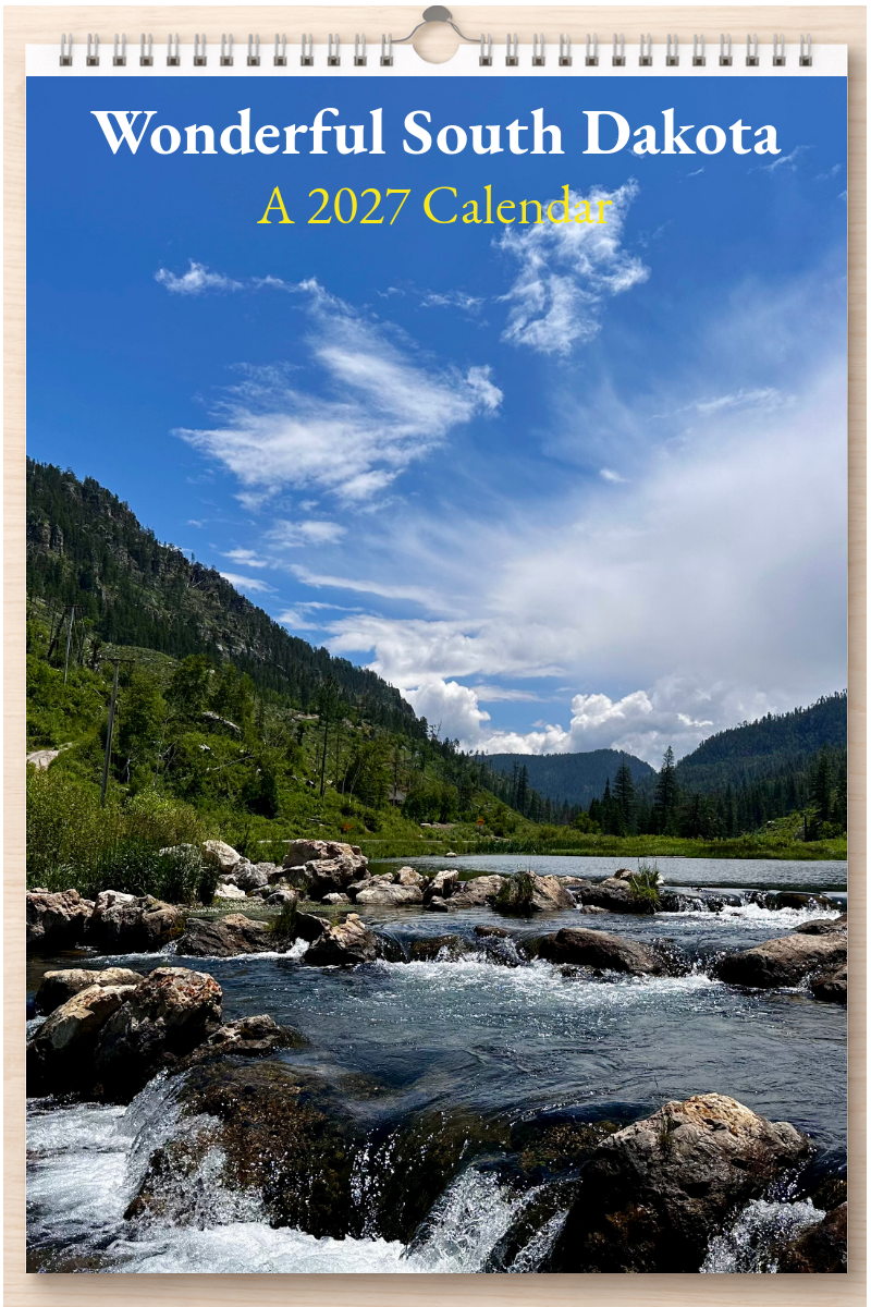 Wonderful South Dakota: A 2027 Calendar