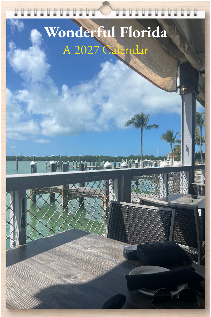 Wonderful Florida: A 2027 Calendar