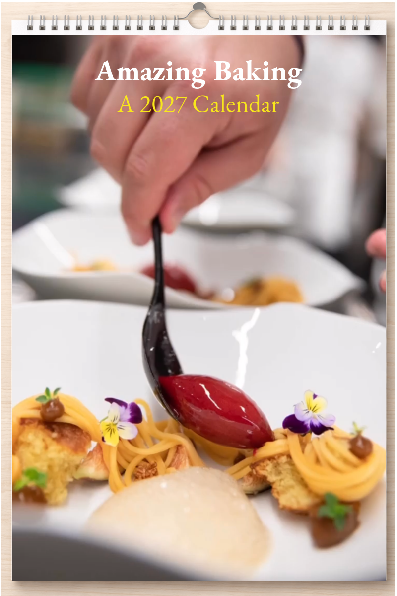 Amazing Baking: A 2027 Calendar