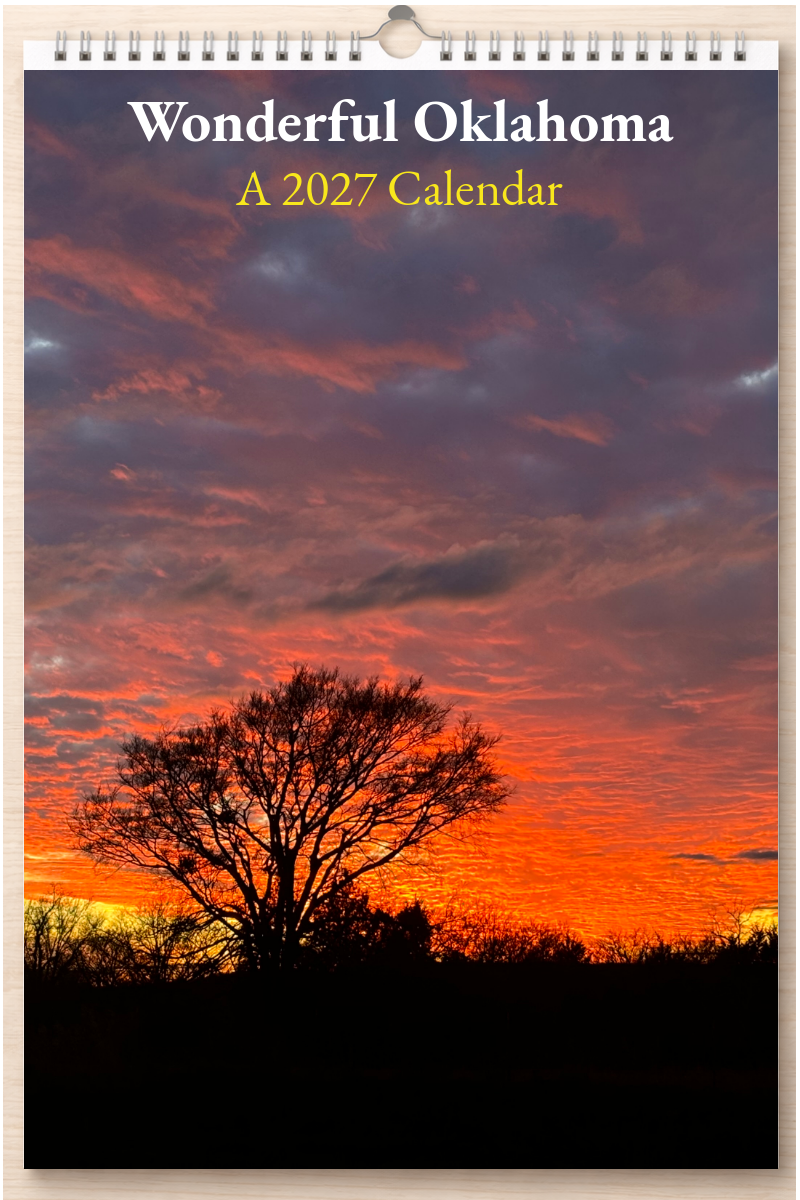 Wonderful Oklahoma: A 2027 Calendar