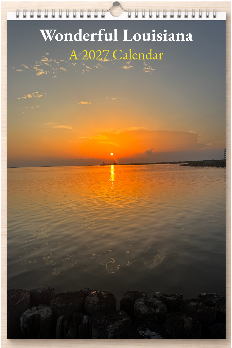 Wonderful Louisiana: A 2027 Calendar