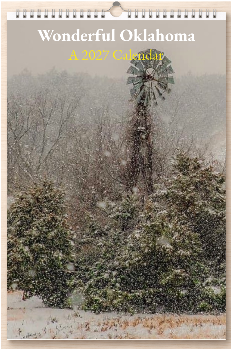 Wonderful Oklahoma: A 2027 Calendar