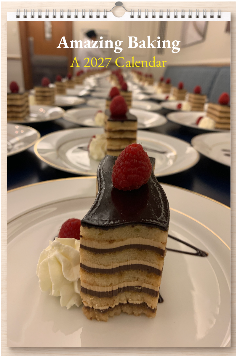 Amazing Baking: A 2027 Calendar
