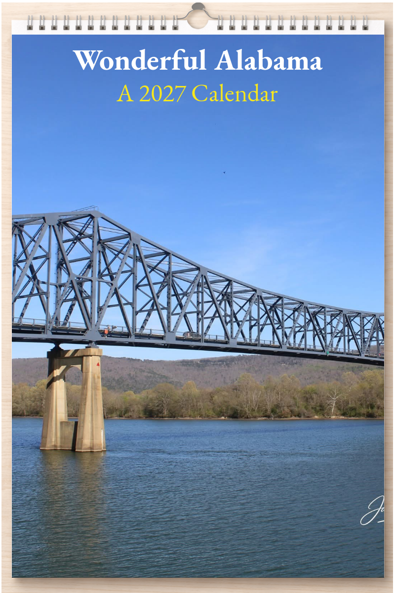 Wonderful Alabama: A 2027 Calendar
