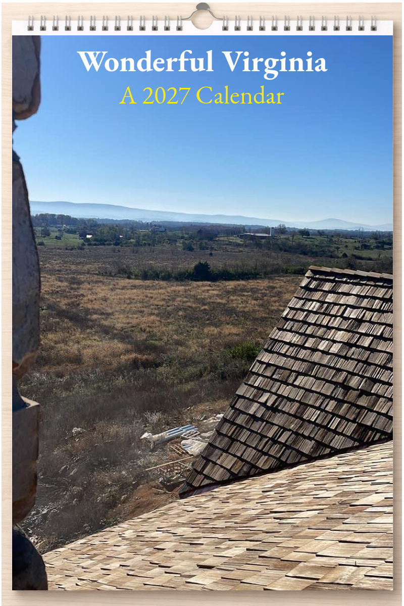 Wonderful Virginia: A 2027 Calendar