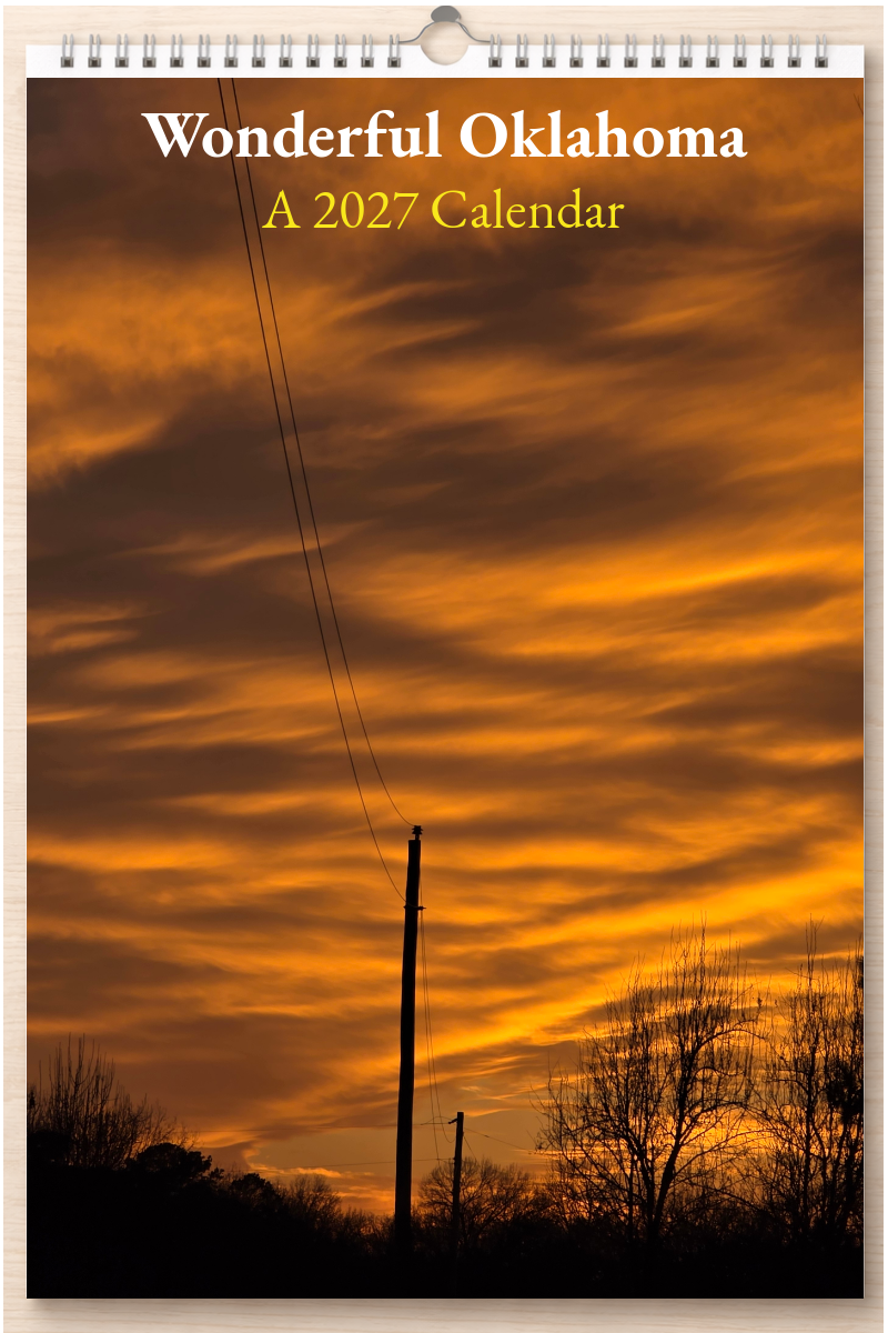 Wonderful Oklahoma: A 2027 Calendar