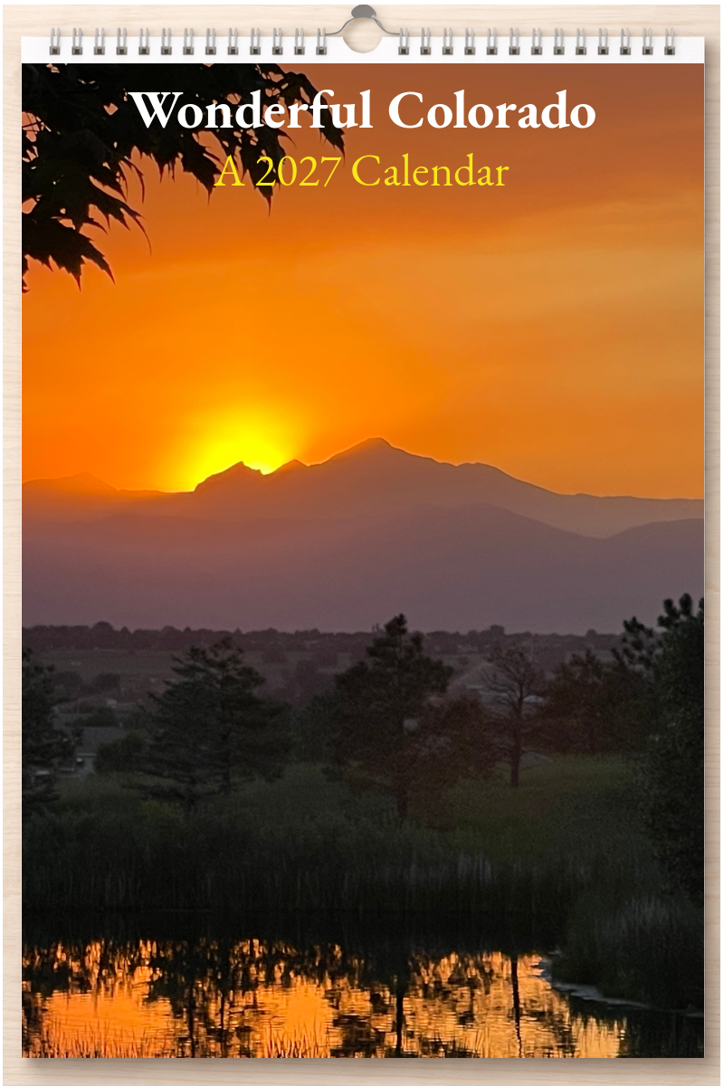Wonderful Colorado: A 2027 Calendar