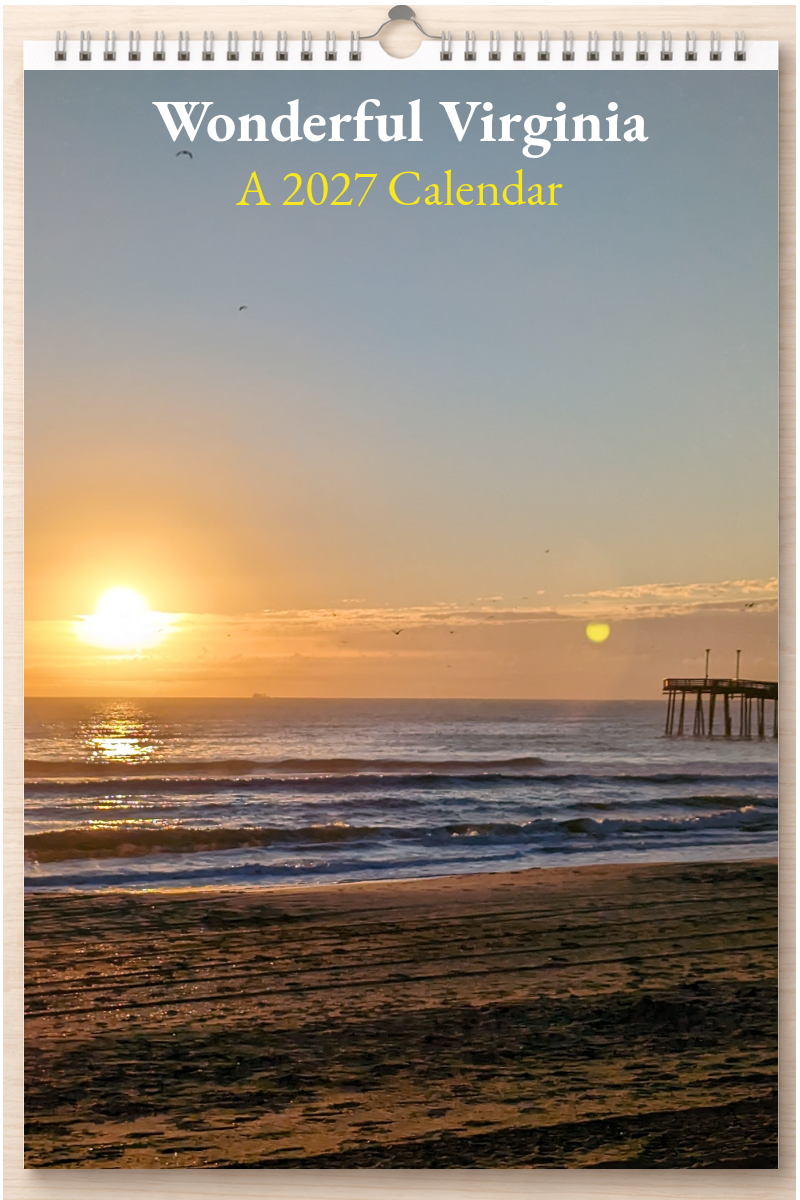 Wonderful Virginia: A 2027 Calendar