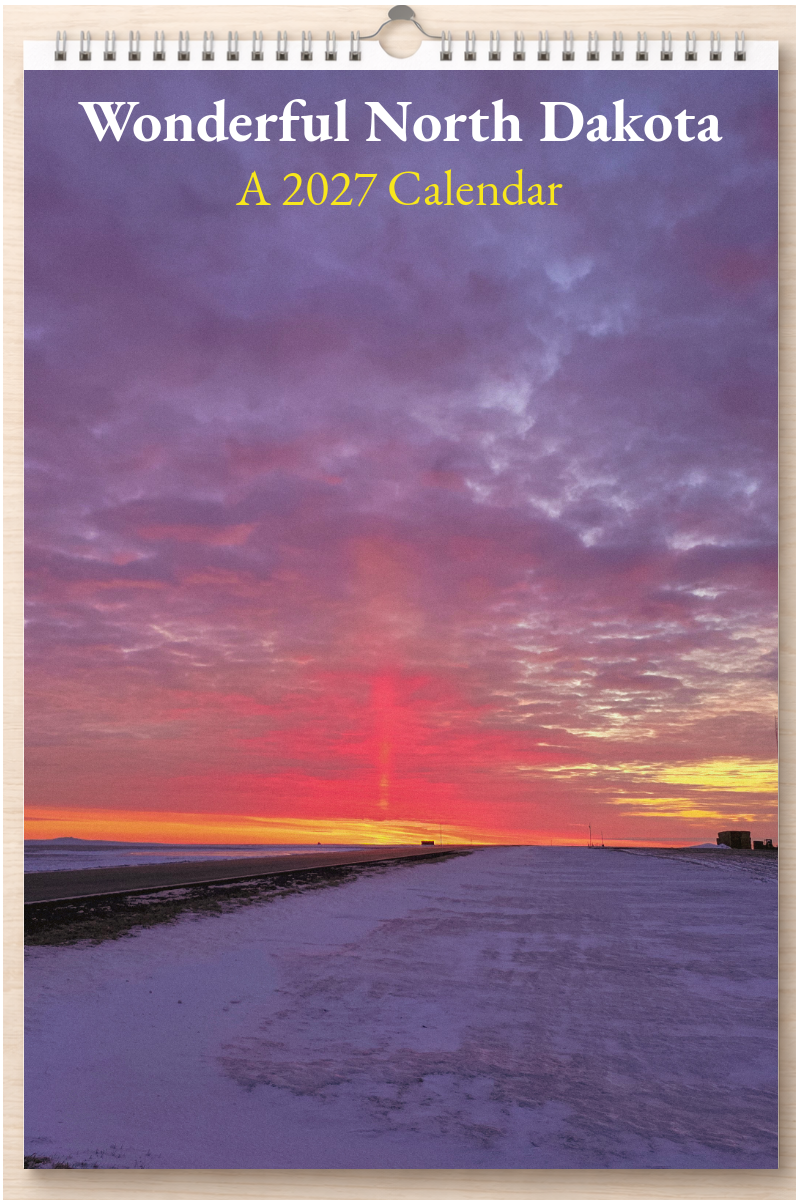 Wonderful North Dakota: A 2027 Calendar
