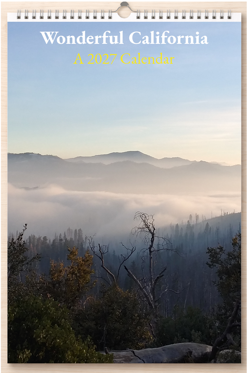 Wonderful California: A 2027 Calendar