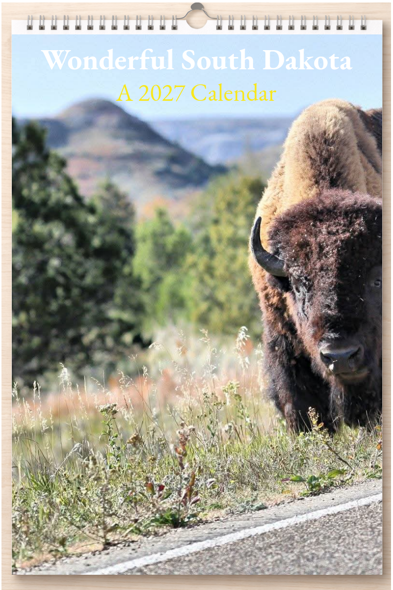 Wonderful South Dakota: A 2027 Calendar