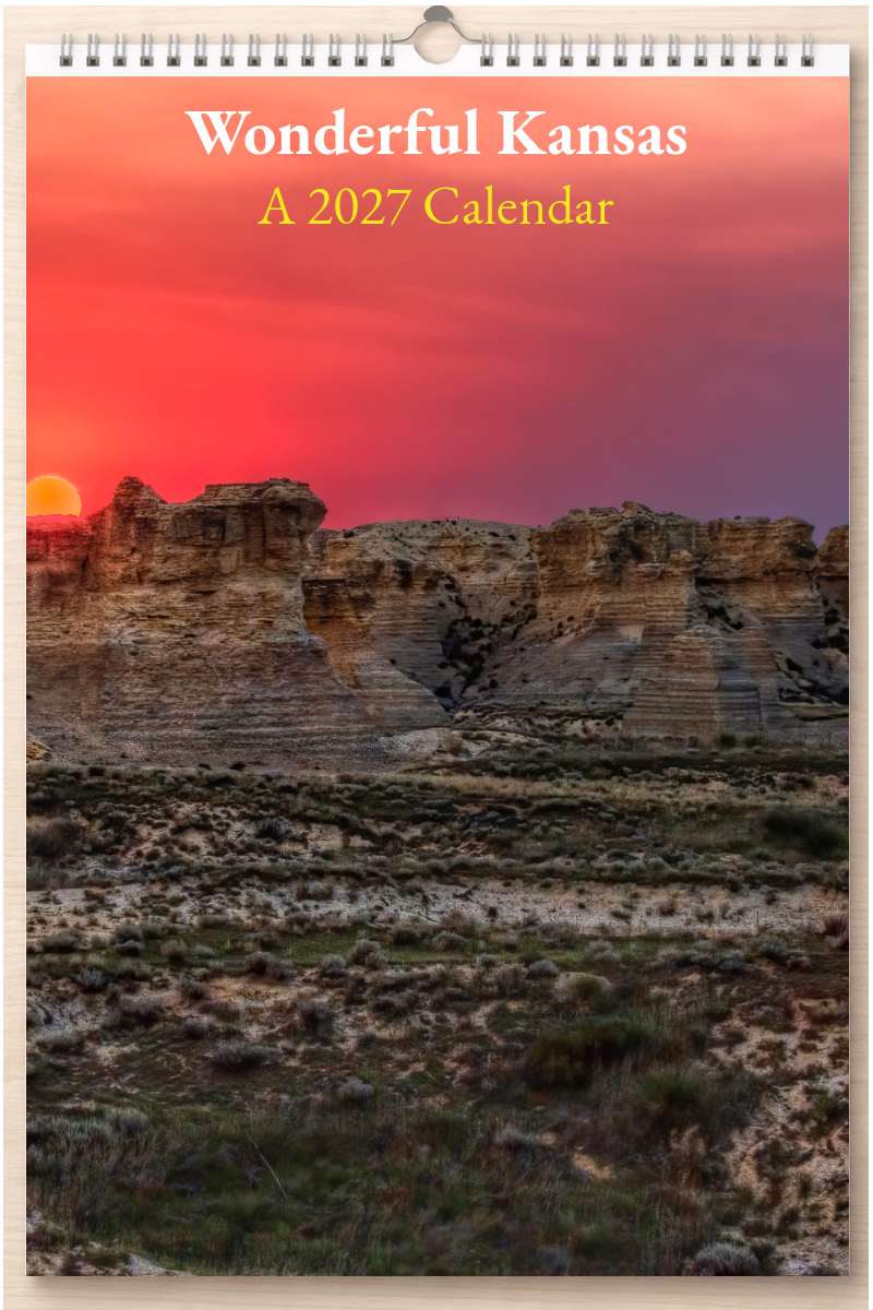 Wonderful Kansas: A 2027 Calendar