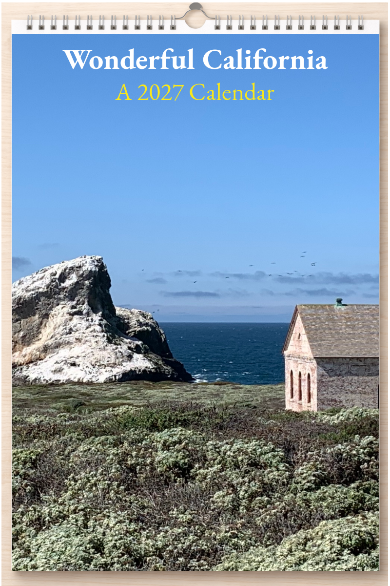 Wonderful California: A 2027 Calendar