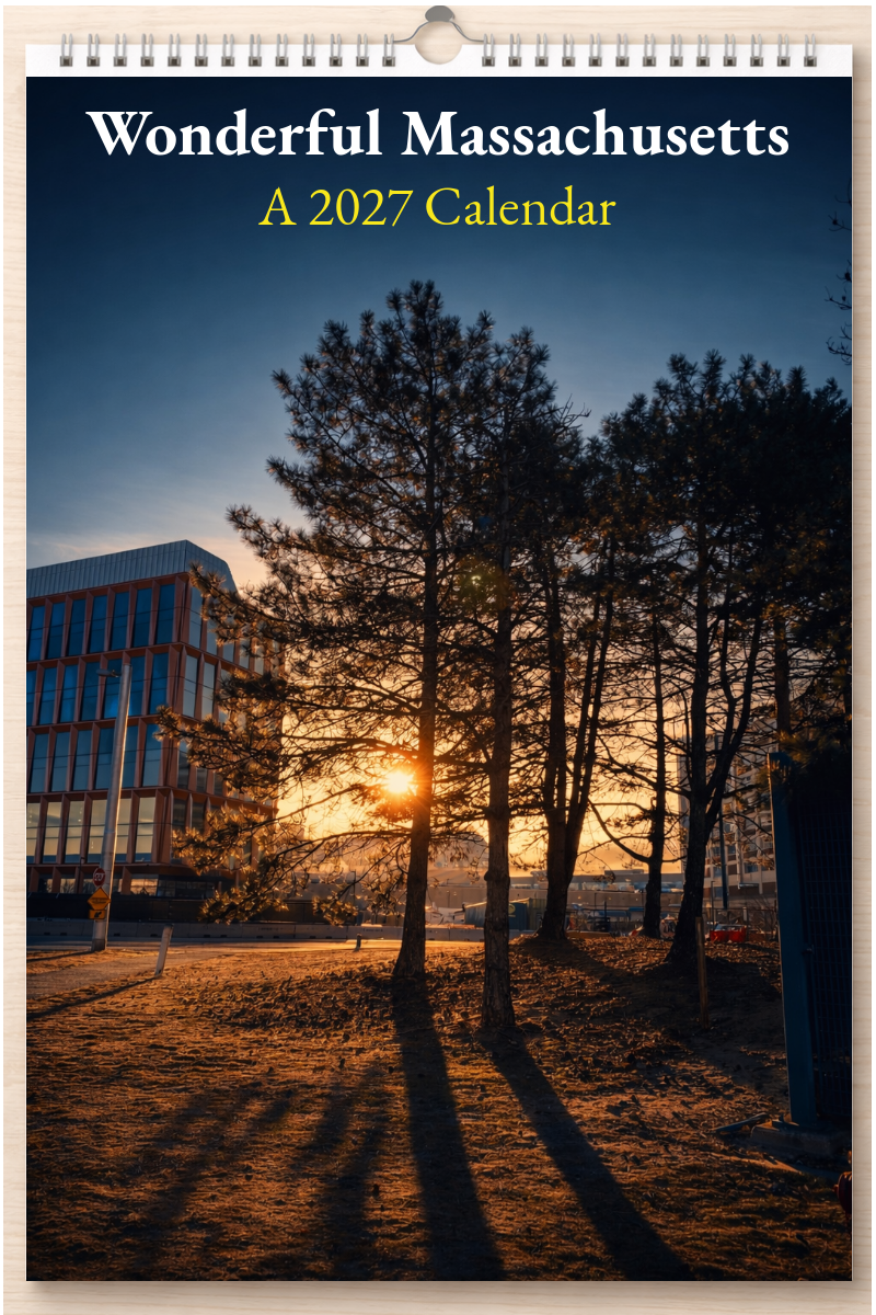 Wonderful Massachusetts: A 2027 Calendar