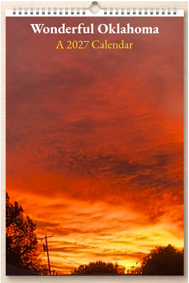 Wonderful Oklahoma: A 2027 Calendar