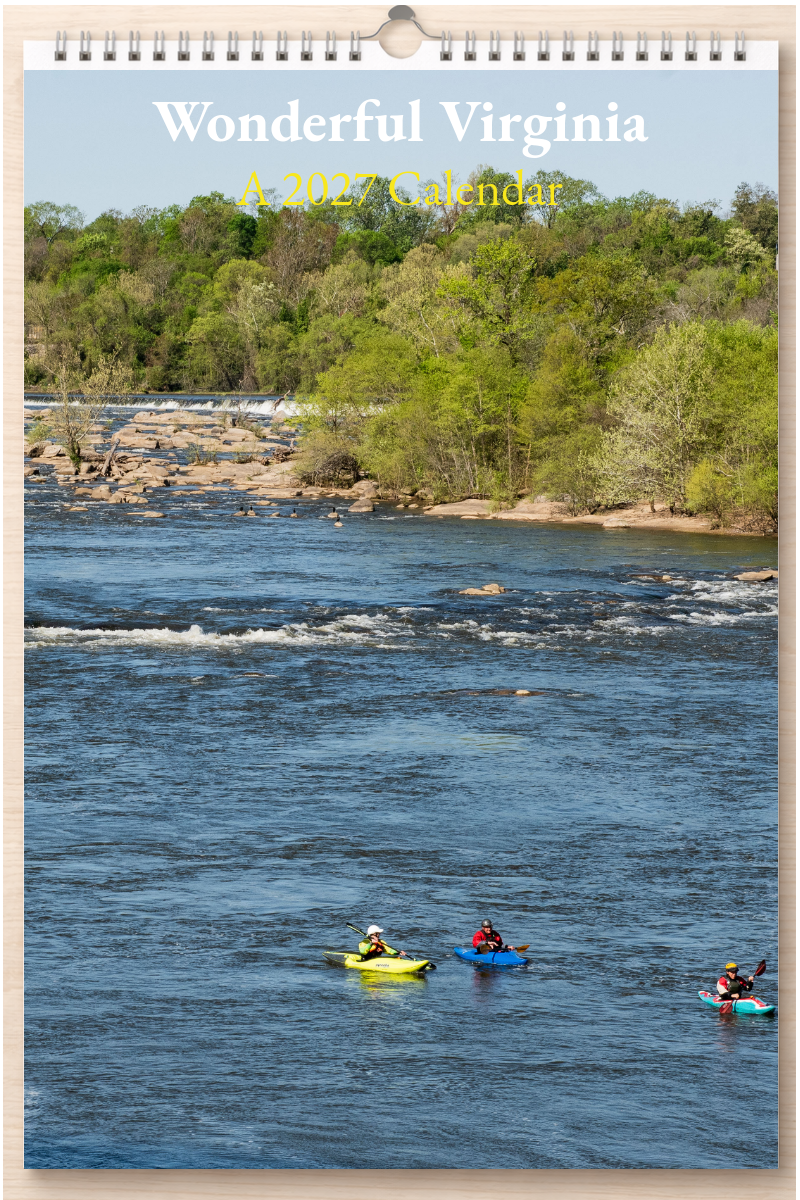 Wonderful Virginia: A 2027 Calendar