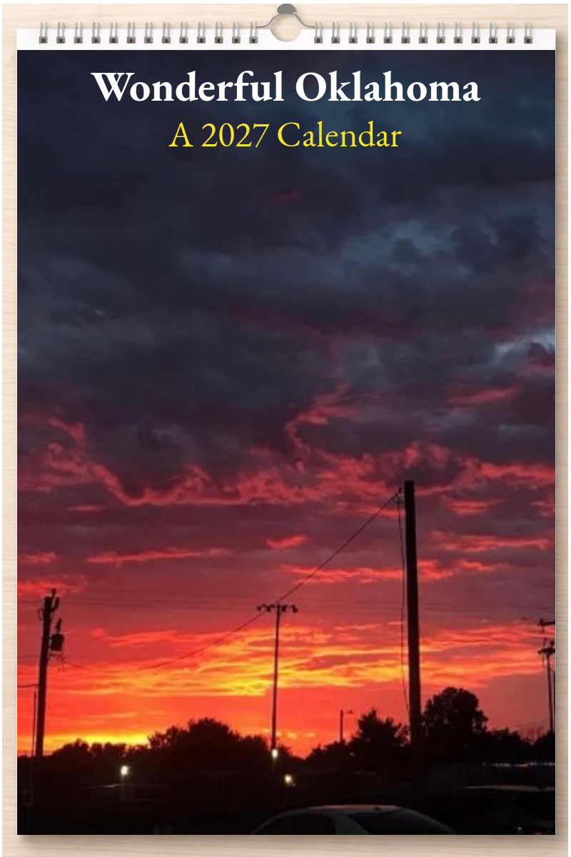 Wonderful Oklahoma: A 2027 Calendar