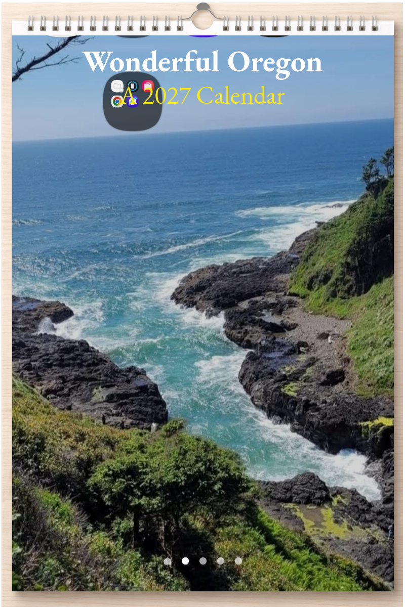 Wonderful Oregon: A 2027 Calendar