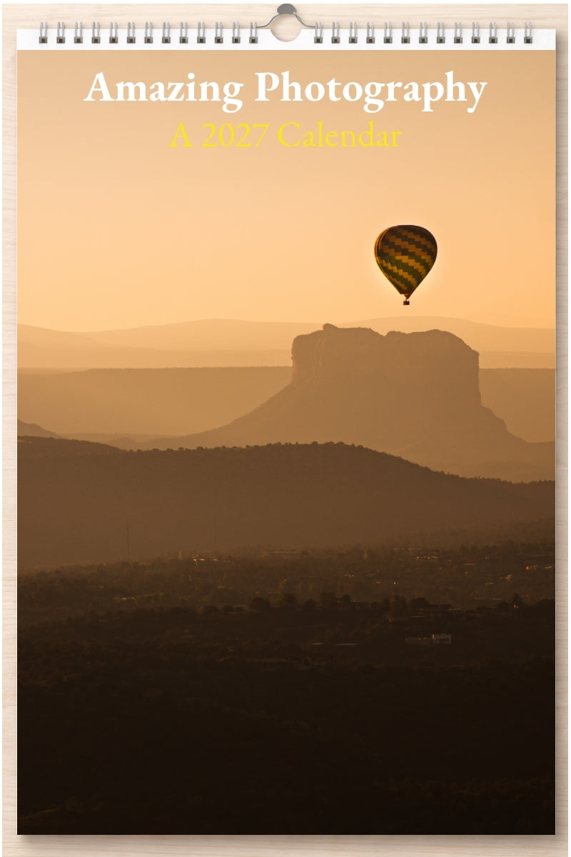 Amazing Photography: A 2027 Calendar