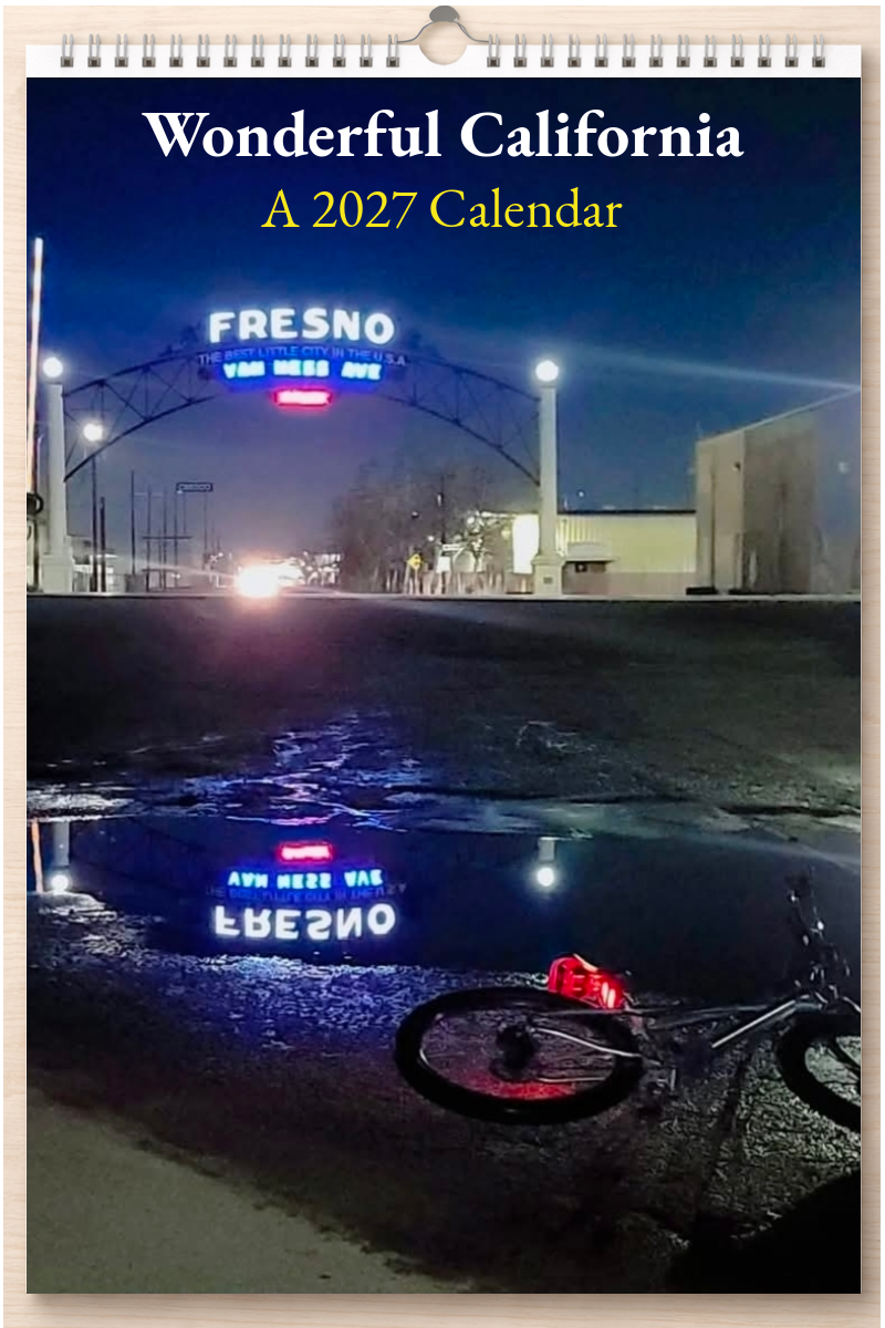 Wonderful California: A 2027 Calendar