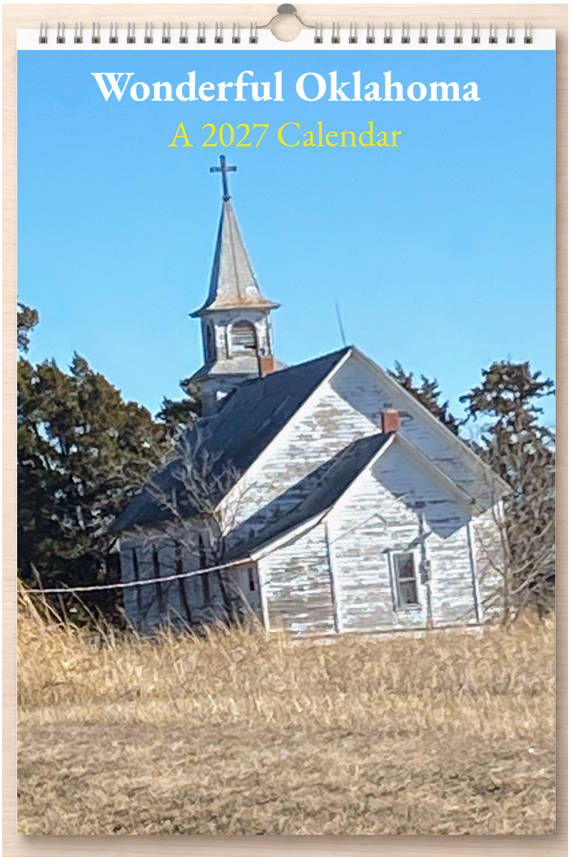 Wonderful Oklahoma: A 2027 Calendar