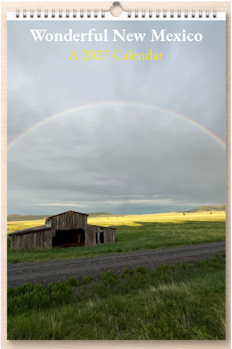 Wonderful New Mexico: A 2027 Calendar