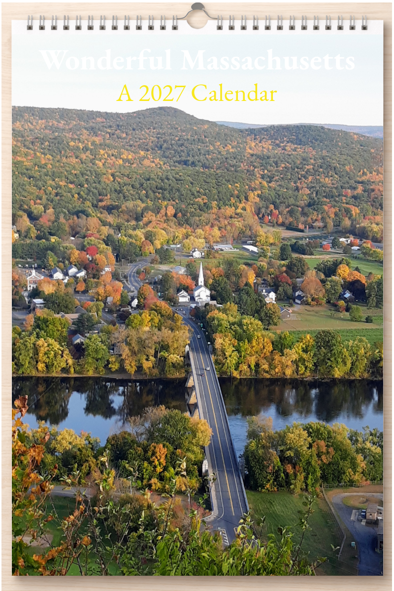 Wonderful Massachusetts: A 2027 Calendar – Silent Spark Press