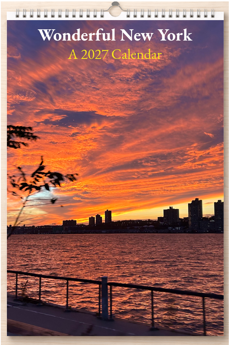 Wonderful New York: A 2027 Calendar