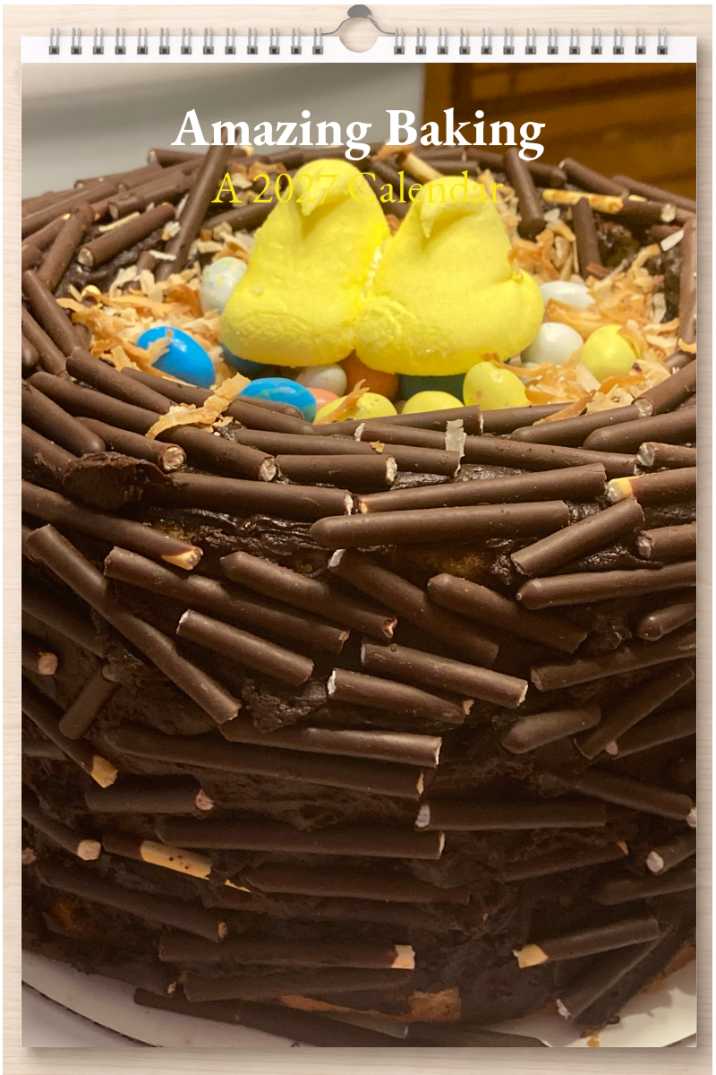 Amazing Baking: A 2027 Calendar