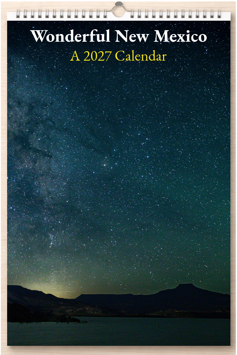 Wonderful New Mexico: A 2027 Calendar