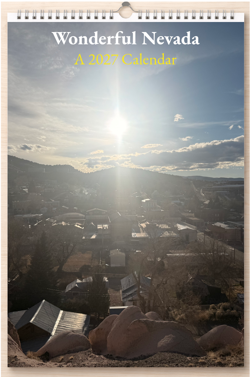 Wonderful Nevada: A 2027 Calendar